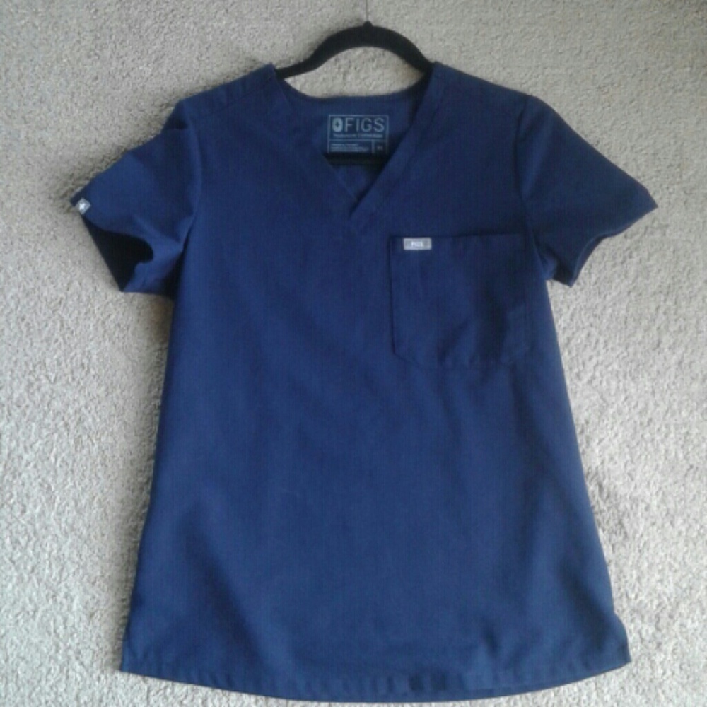 FIGS CATARINA SCRUB TOP (XS)